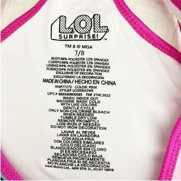 LOL Surprise Drag Racer and Yacht BB One Piece Swimsuit - Picture 7 of 9